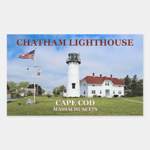 Chatham Lighthouse, Cape Cod Massachusetts Sticker