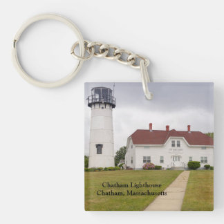 Chatham Lighthouse in Chatham Massachusetts Key Ring