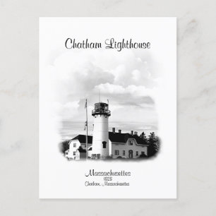 Chatham Lighthouse - Massachusetts Postcard