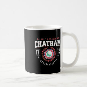 Chatham Ma Cape Cod Souvenir Beach Shark Nautical  Coffee Mug