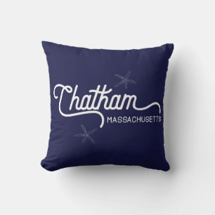 Chatham Massachusetts Nautical Cushion