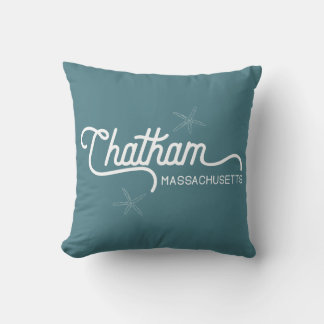 Chatham Massachusetts Nautical Cushion