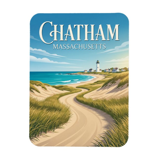 Chatham USA Magnet (Vertical)