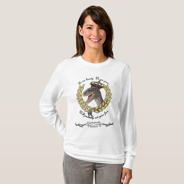 ChatNaNoML Sweatshirt - ML Version T-Shirt (Front Full)