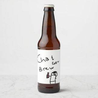 Chatroom Gov 2.0 beer bottles Beer Bottle Label