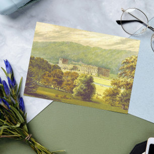 Chatsworth Derbyshire Jane Austen Darcy Pemberly Postcard