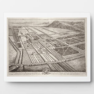 Chatsworth House, seat of William Cavendish (1640- Plaque