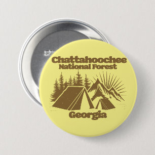 Chattahoochee National Forest Georgia 7.5 Cm Round Badge