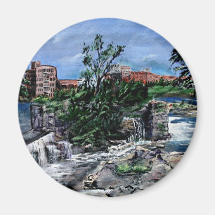 Chattahoochee River Columbus GA & Phenix City Magnet