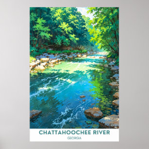 Chattahoochee River, Georgia Poster