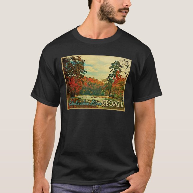 Chattahoochee River Georgia T-Shirt (Front)