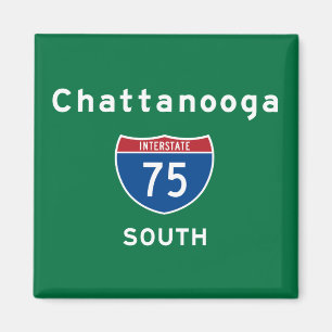 Chattanooga 75 magnet