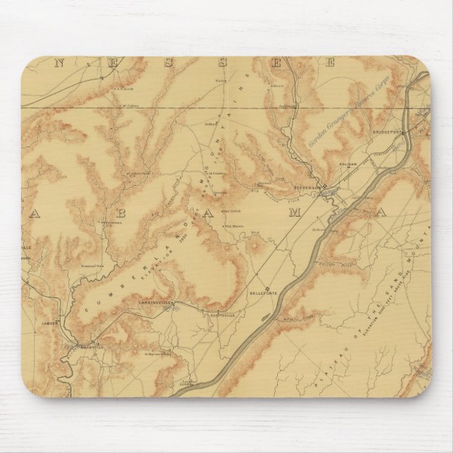 Chattanooga Campaign 3 Mouse Mat (Front)