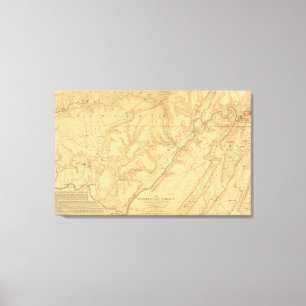 Chattanooga Campaign Canvas Print