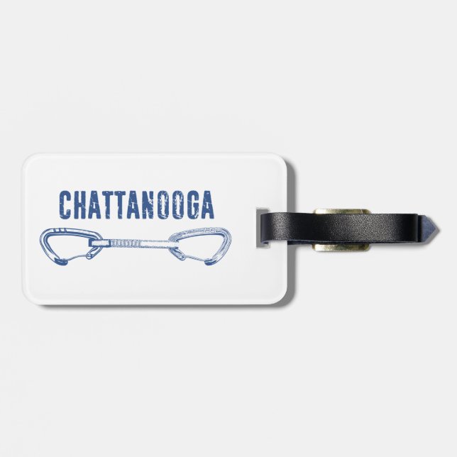 Chattanooga Climbing Quickdraw Luggage Tag (Back Horizontal)