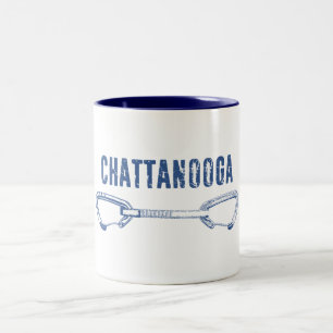 Chattanooga Climbing Quickdraw Two-Tone Coffee Mug
