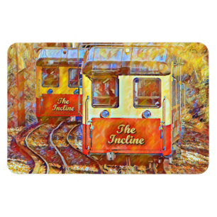 Chattanooga Incline Railway Midpoint Painting Magnet