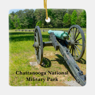 Chattanooga National Battlefield Ceramic Ornament