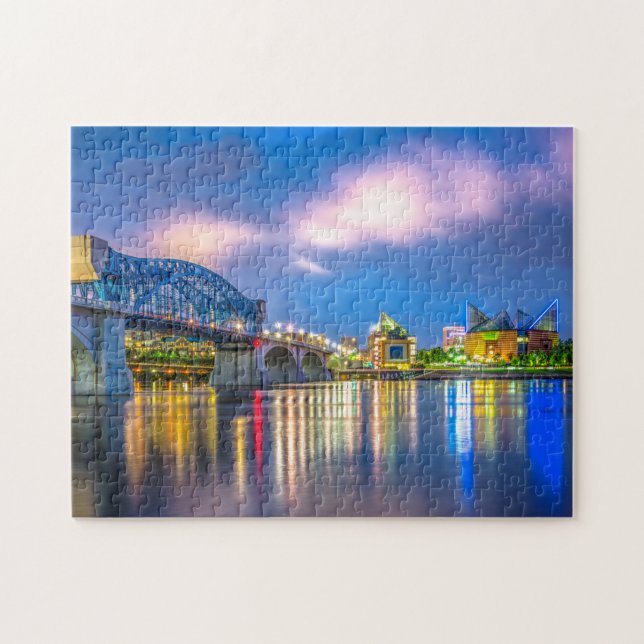 Chattanooga Skyline Tennessee Images Chattanooga I Jigsaw Puzzle (Horizontal)