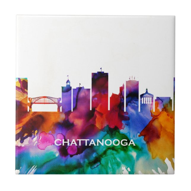 Chattanooga Skyline Tile (Front)