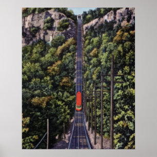 Chattanooga Tennessee Lookout Mountain Incline Poster