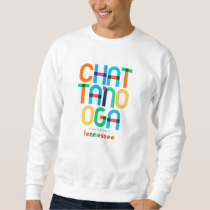 Chattanooga Tennessee Mid Century, Pop Art, Sweatshirt