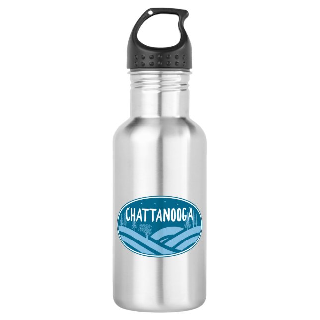 Chattanooga Tennessee Outdoors 532 Ml Water Bottle (Front)