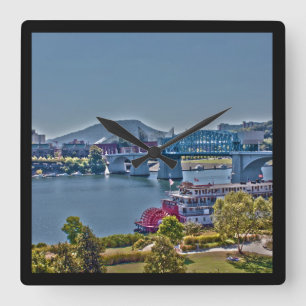 Chattanooga, Tennessee Photo Wall Clock
