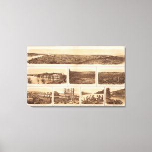 Chattanooga Tennessee River Canvas Print