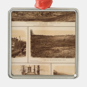 Chattanooga Tennessee River Metal Tree Decoration