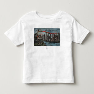 Chattanooga, Tennessee (River Scene) Toddler T-Shirt