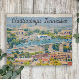 Chattanooga, Tennessee Skyline Photo Jigsaw Puzzle
