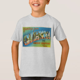 Chattanooga Tennessee TN Vintage Travel Souvenir T-Shirt