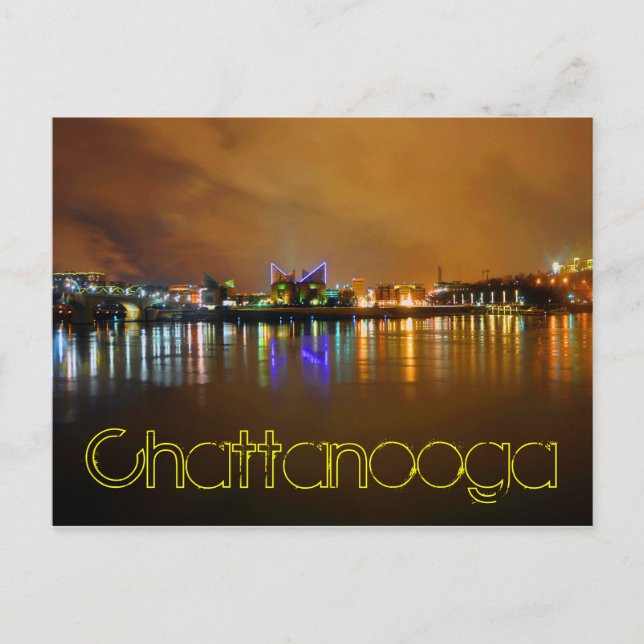 Chattanooga, Tennessee, U.S.A. Postcard (Front)