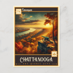 Chattanooga, Tennessee Vintage Postcard