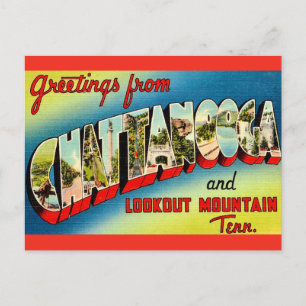Chattanooga Tennessee Vintage Postcard