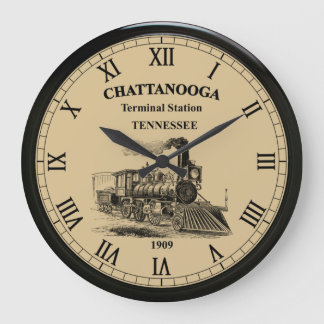 Chattanooga Terminal Station Tennessee ~ Large Clock