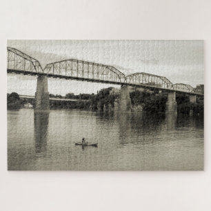 Chattanooga, TN - Walnut Street Bridge 20x30  Jigsaw Puzzle