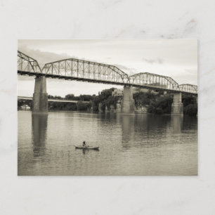 Chattanooga, TN - Walnut Street Bridge Postcard