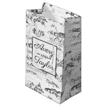 Chattanooga Toile Black and White Wedding