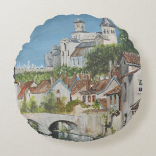 Chattillons sur Seine France. 2007 Round Cushion