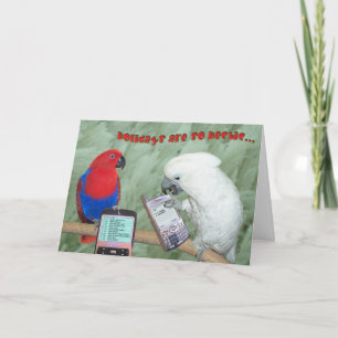 Chatting Holiday Card