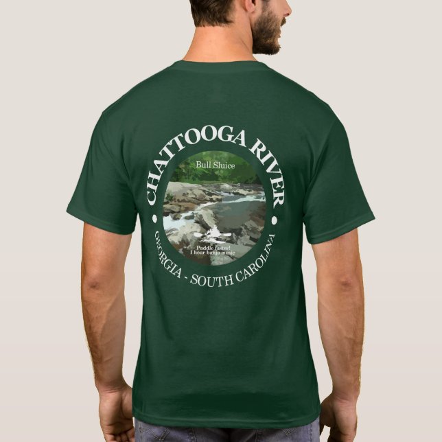 Chattooga River (C) T-Shirt (Back)
