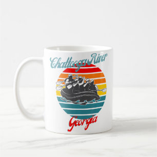 Chattooga River Georgia White Water Rafting Canoei Coffee Mug