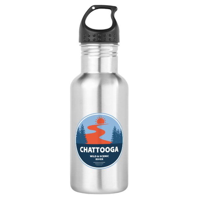 Chattooga Wild And Scenic River 532 Ml Water Bottle (Front)