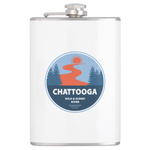 Chattooga Wild And Scenic River Hip Flask