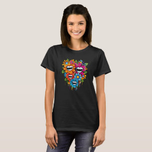 Chatty Blossoms Taza T-Shirt