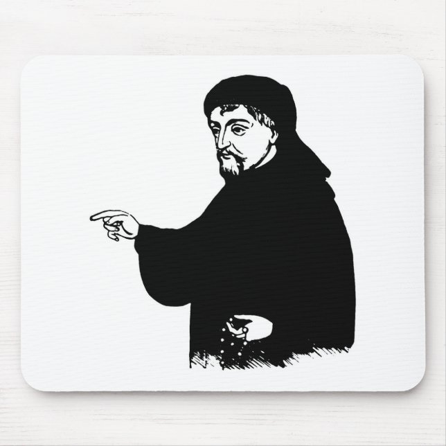 Chaucer Mouse Mat (Front)