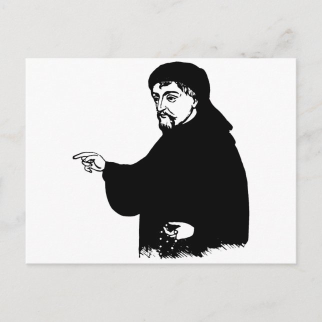 Chaucer Postcard (Front)