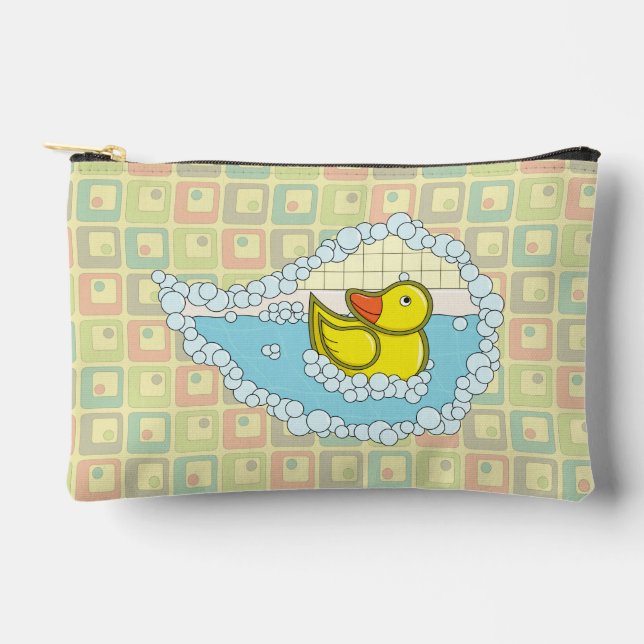 Chaucer the Rubber Duck Accessory Pouch (Front)